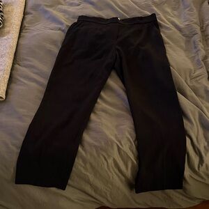 Black Wide-Leg Pants